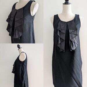 Club Monaco Wool Dress with Ruffles Sz 6